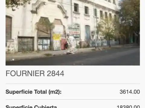 Venta Galpón grande de 18.000 m2 en Pompeya