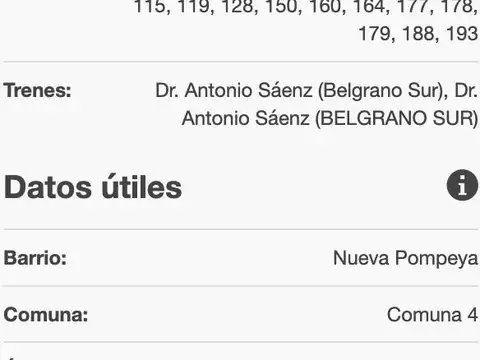 Galpon en Venta en Pompeya, USD 4.000.000