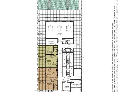 Departamento Monoambiente con 1 baño