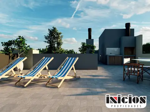 Departamento 3 ambientes con 1 baño