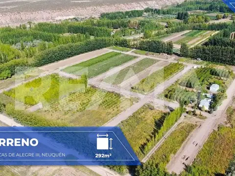 TERRENO EN VENTA | FINCAS DE ALEGRE III