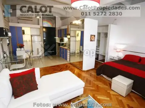 Departamento Monoambiente con 1 baño