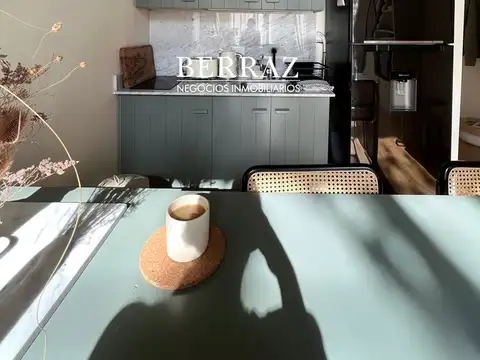 Departamento 2 ambientes con 2 baños