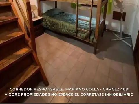 Depto Tipo Casa 3 ambientes con 1 baño