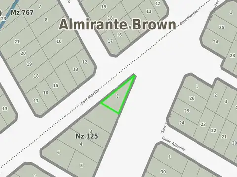 Terreno en Venta en Rafael Calzada, USD 30.000