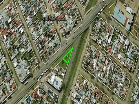 Avenida San Martin y Avenida San Javier