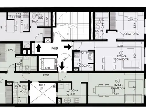 Departamento en Venta de Monoambiente