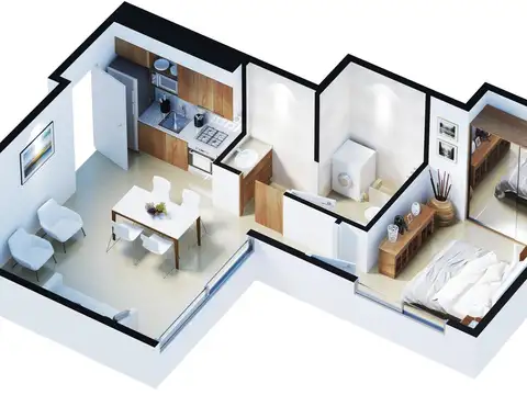 Departamento en Venta en Boedo, USD 96.500