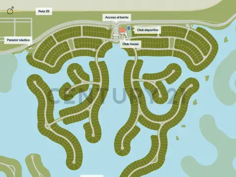 Casa al Agua, Barrio Amarras, Puertos del Lago