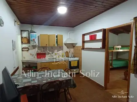 Casa 3 ambientes con 1 baño