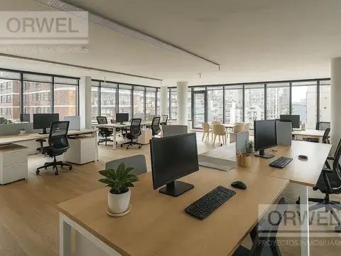 Oficina Unica en Alquiler A Estrenar en Belgrano  consulta por menos o más m2.