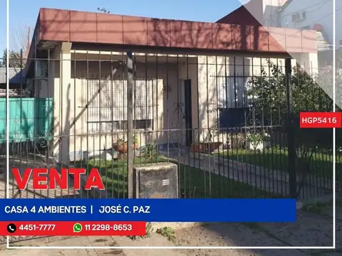 Casa - Venta - Argentina, José C Paz - Juan Diaz De Solis 1700