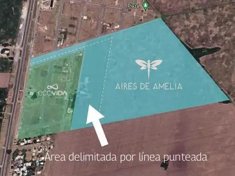 Terreno en Villa Amelia