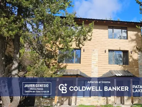 VENTA Departamento a estrenar 85m2, cochera, parque, UF 11, excelente calidad, Villa La Angostura