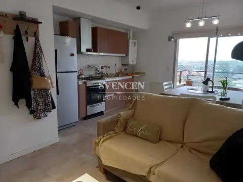 Departamento 2 ambientes con 1 baño