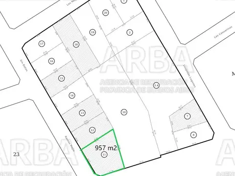 Terreno en Venta en Pilar, USD 155.000