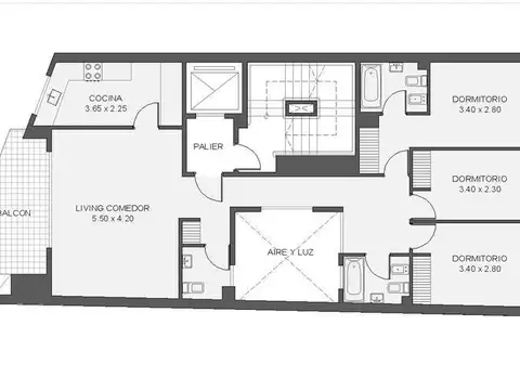 4 Amb con Parilla y Cochera Belgrano - Virrey del Pino 2400 2