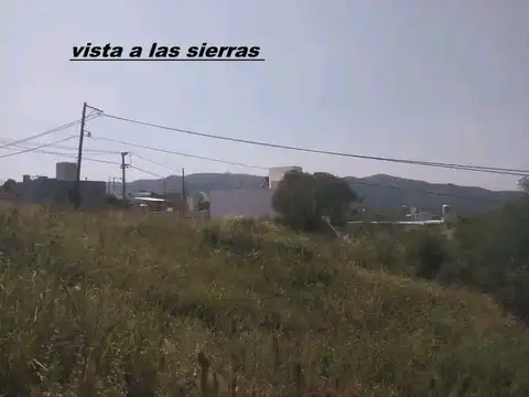 Terreno EN VENTA VISTA A LAS SIERRAS