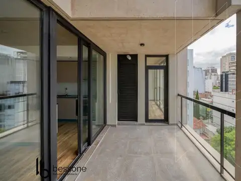 Departamento 2 ambientes con 2 baños