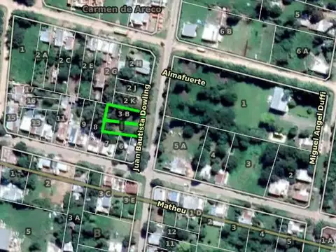 Terreno en Venta 24  mts Frente