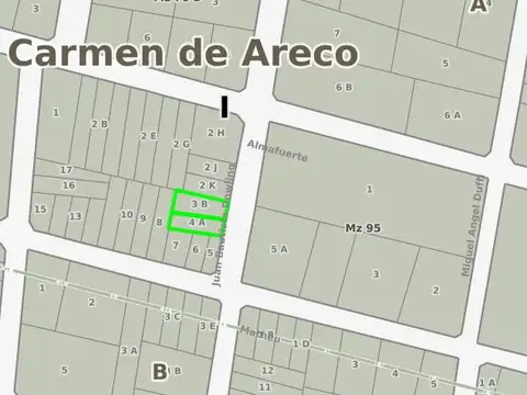Terreno en Venta en Carmen De Areco, USD 50.000
