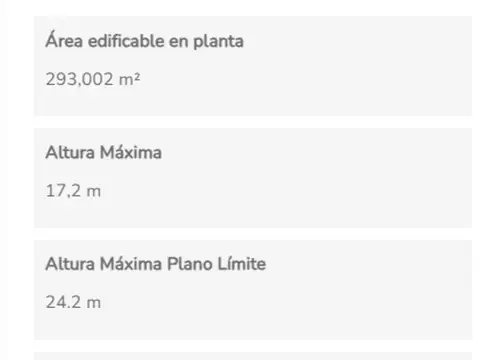 Terreno en Venta de 352,0 m2