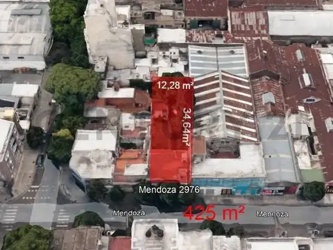 Venta - Lote con casa para desarrollo (PB+10) | Mendoza 2900, Barrio Lourdes