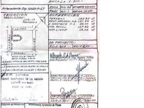 Depto Tipo Casa en Venta 40 años