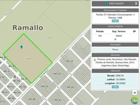 Avda. Gral Jose de San Martín