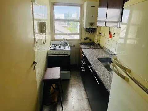 Departamento 2 ambientes con 1 baño