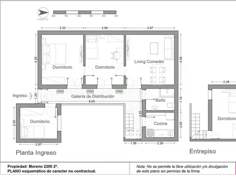 Depto Tipo Casa en Venta de 3 dormitorios