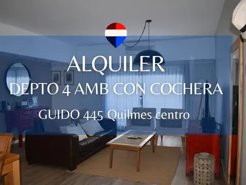 ALQUILER DTO 4 AMB EN TERRAZAS DE QUILMES TORRE 5
