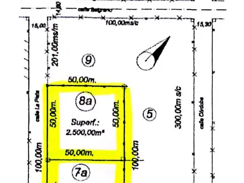 Terreno en Venta de 5000,0 m2