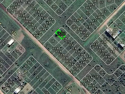 Terreno en Venta 20  mts Fondo