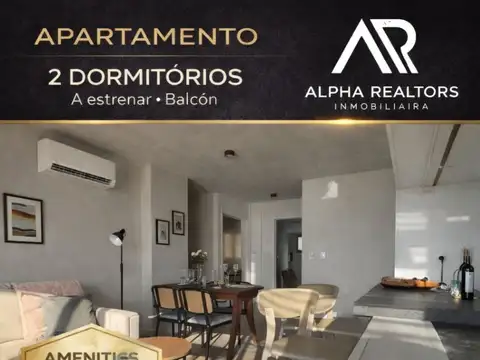 Apartamento 2 dorm. en Venta al frente en Aguada c/ Balcón.