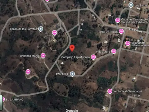 Terreno en Venta en Yacanto Calamuchita, USD 19.000