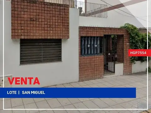 Terreno - Venta - Argentina, San Miguel - Paunero 1783