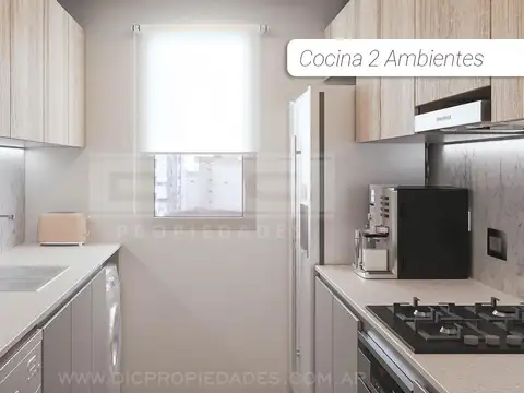Departamento en Venta de 1 dormitorio