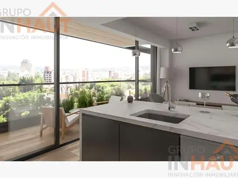 Departamento 2 ambientes con 1 baño