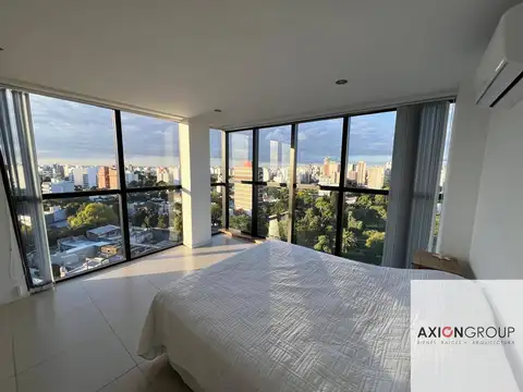 19 y 44-Pza Azcuénaga-Semipiso de categoría amoblado en alquiler