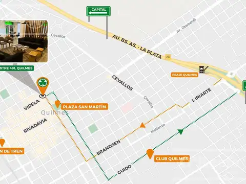 Casa 4 ambientes con 2 baños