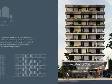 Oficina Monoambiente con 1 baño