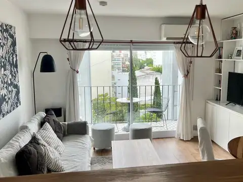 Dpto de 1 dorm con balcon en alquiler amoblado