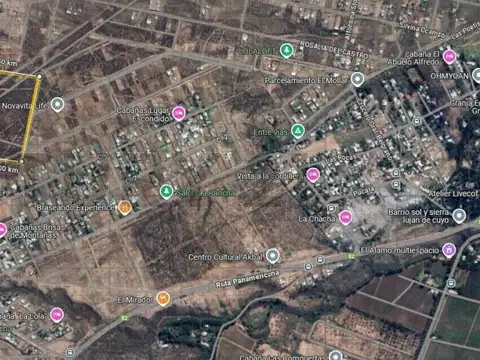 Terreno sobre pedemonte Lujan de Cuyo Mendoza