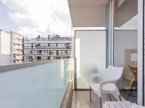 Av. Niceto Vega al 5700, Palermo Hollywood. Alquiler Temporario de 1 gran ambiente con balcon y  Amenities