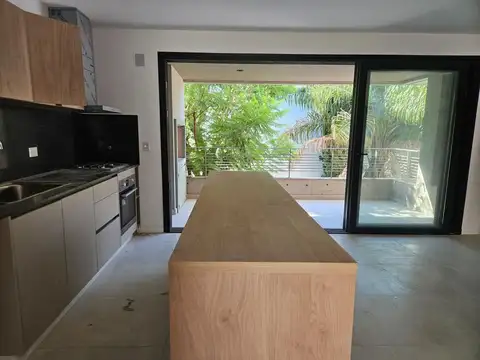 Departamento 2 ambientes con 2 baños