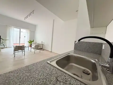 Departamento 3 amb en venta en Nuñez con 2  patios