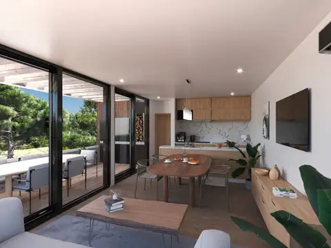 Departamento 3 ambientes con 2 baños