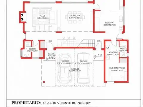 Hermosa casa a estrenar, en el Barrio San Rafal al final de la calle Italia