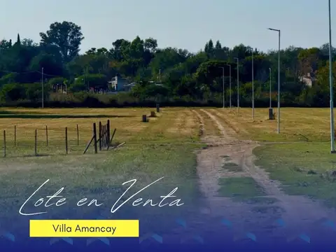 Lote en Venta – Villa Amancay